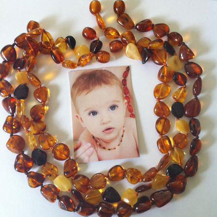 Baby Amber Teething Necklaces